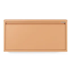 Zapato - Skoskab med 1 rum - terracotta farvet metal