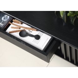 Cartago - TV-bord i svart ek