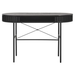 Cartago - Skrivbord i svart ek