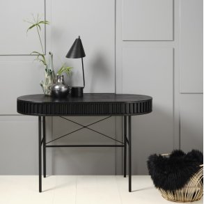 Cartago - Skrivbord i svart ek