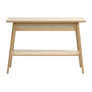 Rota - Konsolbord i eg og rattan