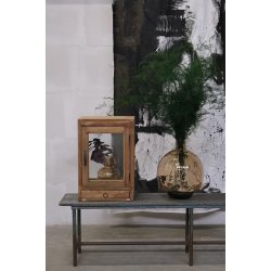 Raabjerg - Bnk i rustik genbrugs tr og metal