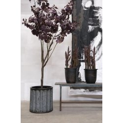 Raabjerg - Bnk i rustik genbrugs tr og metal