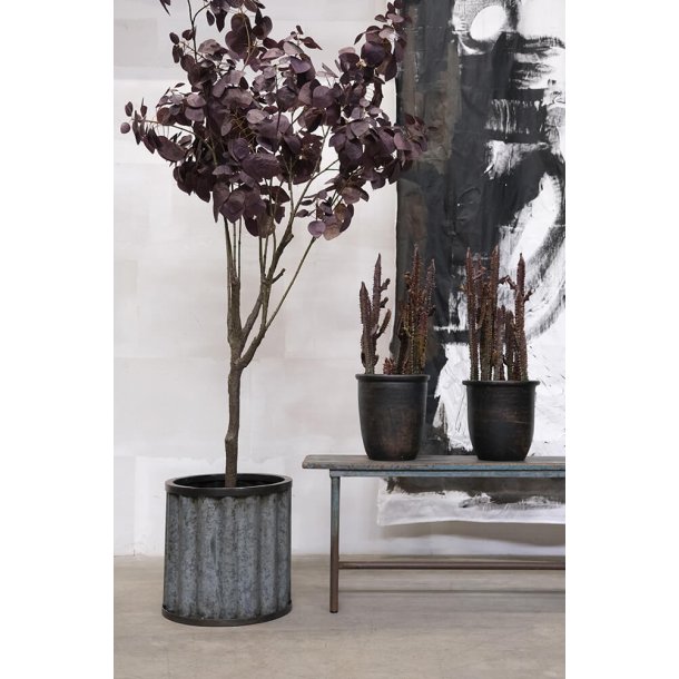 Raabjerg - Bnk i rustik genbrugs tr og metal