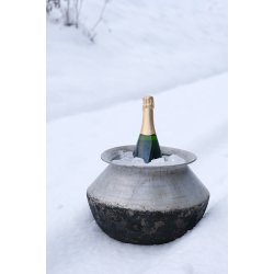 Whinter -  Krukke i patineret aluminium