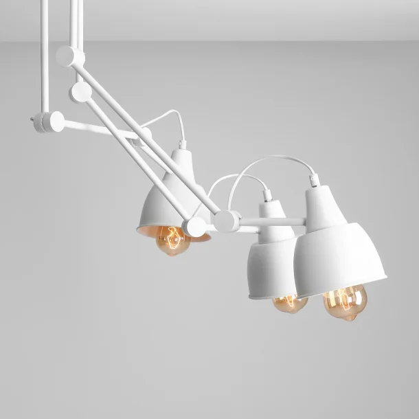 Verdi - Plafond lampe i hvid metal