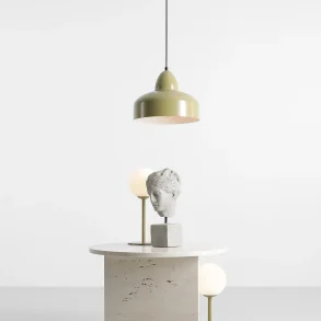 Kosmo - Loftlampe i pistaciegrn metal