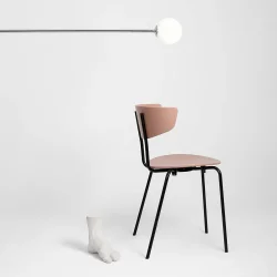 Limelight - Loftlampe i forkromet metal og hvidt glas, bredde 150 cm