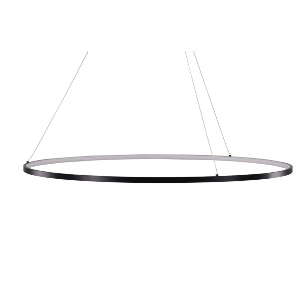 Brego - Loftlampe i sort aluminium med LED lys