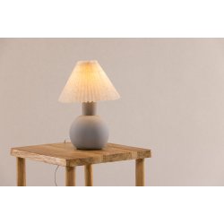 Colmax- Bordlampe i gr beton