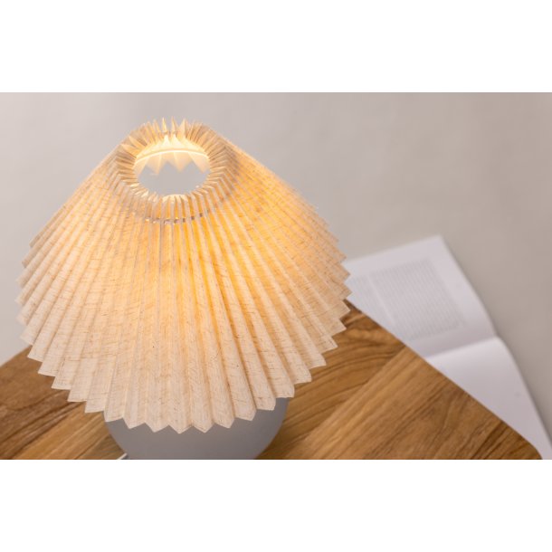 Colmax- Bordlampe i gr beton