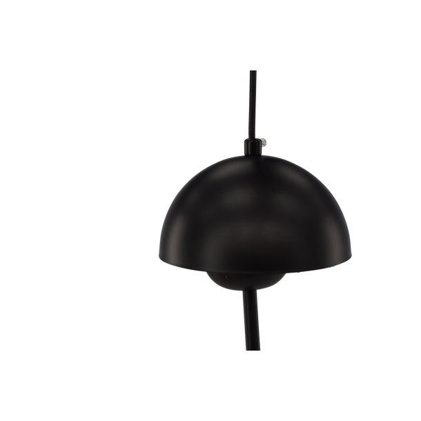 Penn- Loftlampe i sort metal