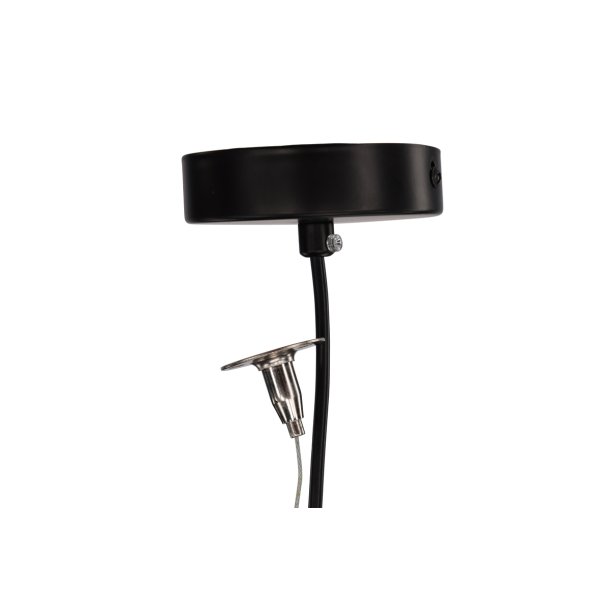 Penn- Loftlampe i sort metal