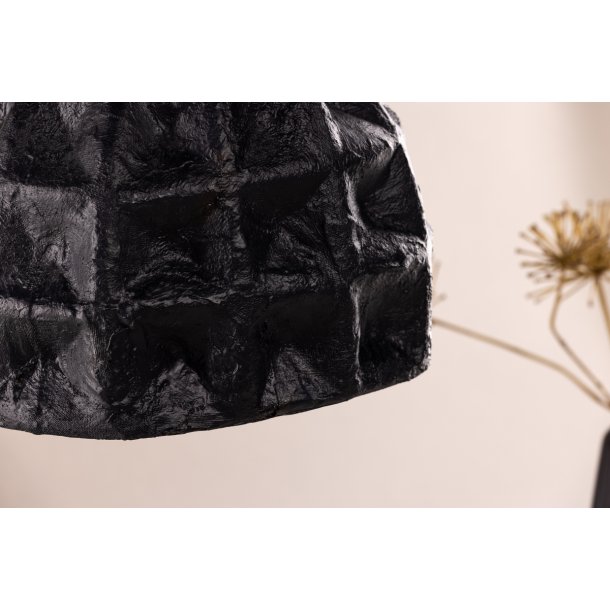 Pinky - Pendel i sten-look med en sort farve