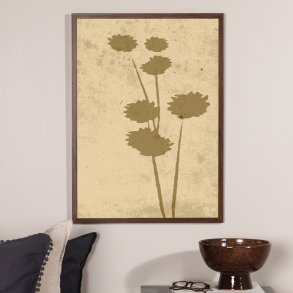 Flower Art - Vlg mellem fire plakat strrelser