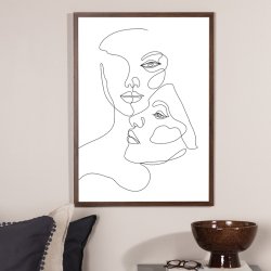 Faces - Vlg mellem fire plakat strrelser