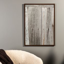 Wooden wall -  Vlg mellem fire plakat strrelser