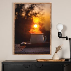 Morning Coffee - Vlg mellem fire plakat strrelser