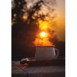 Morning Coffee - Vlg mellem fire plakat strrelser