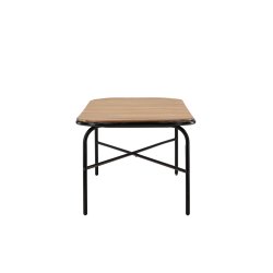 Torrox - Spisebord i akacietr og sort stl