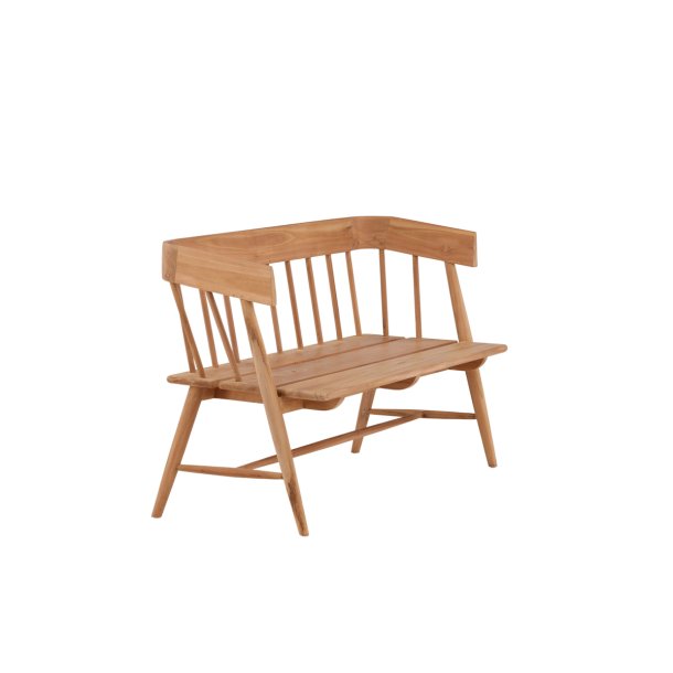 Burma - Havebnk i massiv teaktr