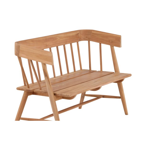 Burma - Havebnk i massiv teaktr