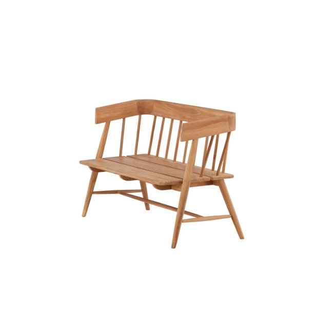 Burma - Havebnk i massiv teaktr