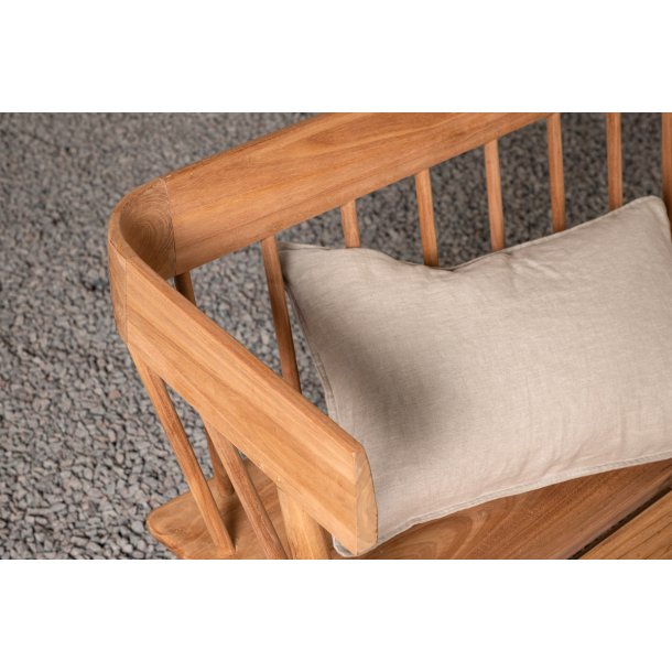 Burma - Havebnk i massiv teaktr