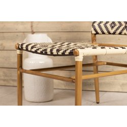 Meru - Hvilestole i aluminium og kunst rattan