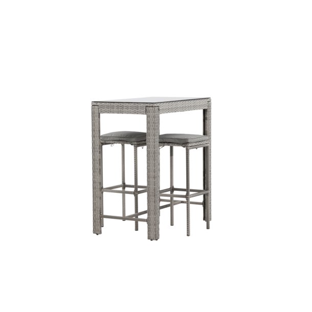 Vestone - Barbord i gr kunst rattan 