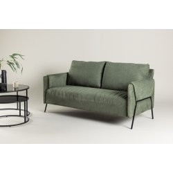 Oban - 2 personers sofa i grnt stof