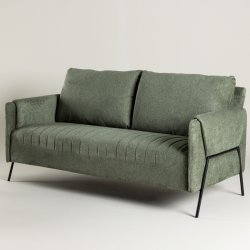 Oban - 2 personers sofa i grnt stof