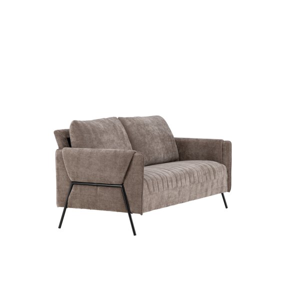 Oban - 2 personers sofa i beige stof