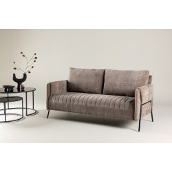 Oban - 2 personers sofa i beige stof