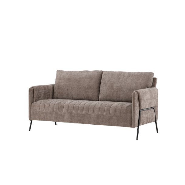 Oban - 2 personers sofa i beige stof
