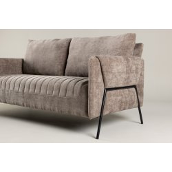 Oban - 2 personers sofa i beige stof