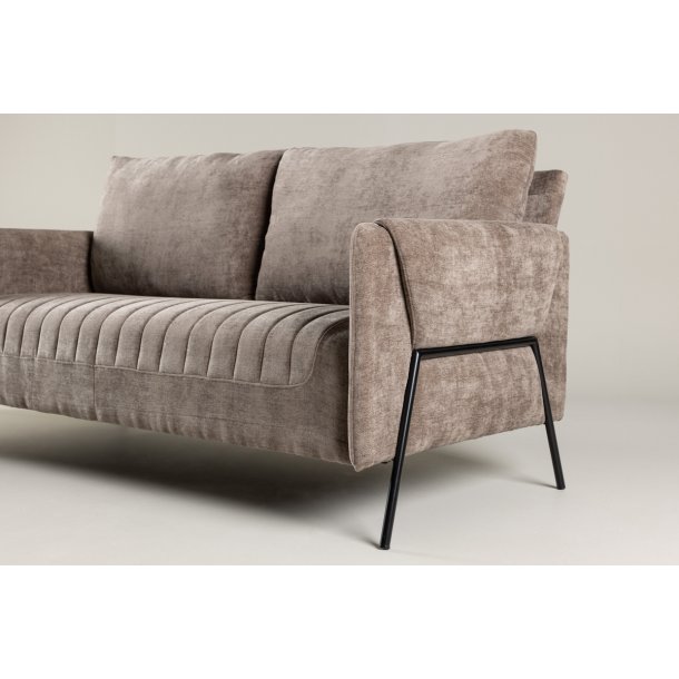 Oban - 2 personers sofa i beige stof