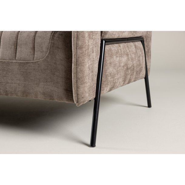 Oban - 2 personers sofa i beige stof