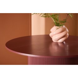 Luups - Spisebord i vinrd MDF, diameter 110 cm.