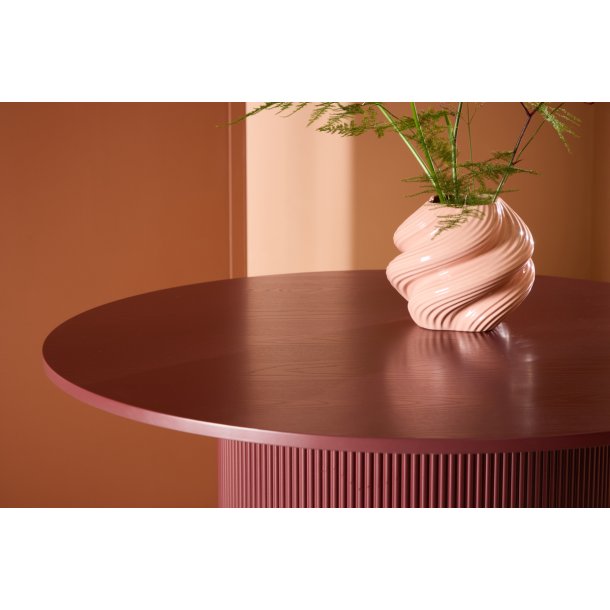 Luups - Spisebord i vinrd MDF, diameter 110 cm.