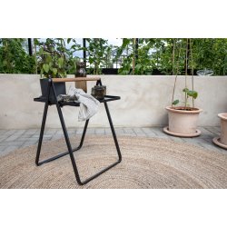 Party- Sofabord i sort metal