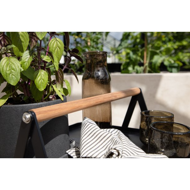 Party- Sofabord i sort metal