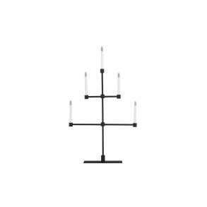 Douglas - Bordlampe i sort metal 