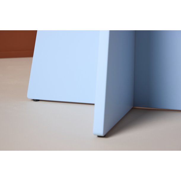 Pastello - Spisebord i lysebl MDF, diameter 110 cm.