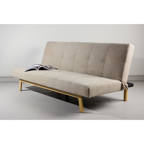 Snooze - Sovesofa i beige hrstof