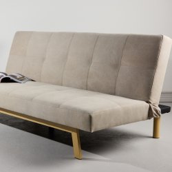 Snooze - Sovesofa i beige hrstof