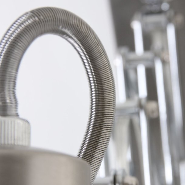 Hardy - vglampe i tre metalfarver med sakseudtrk