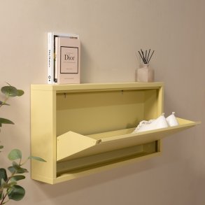 Zapato - Skosk�p med 1 fack - ljusgul metall