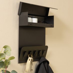 Muchas - Kl�dh�ngare i svart metall