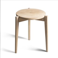 Assist - Taburet med tr�s�de, syv forskellige finish